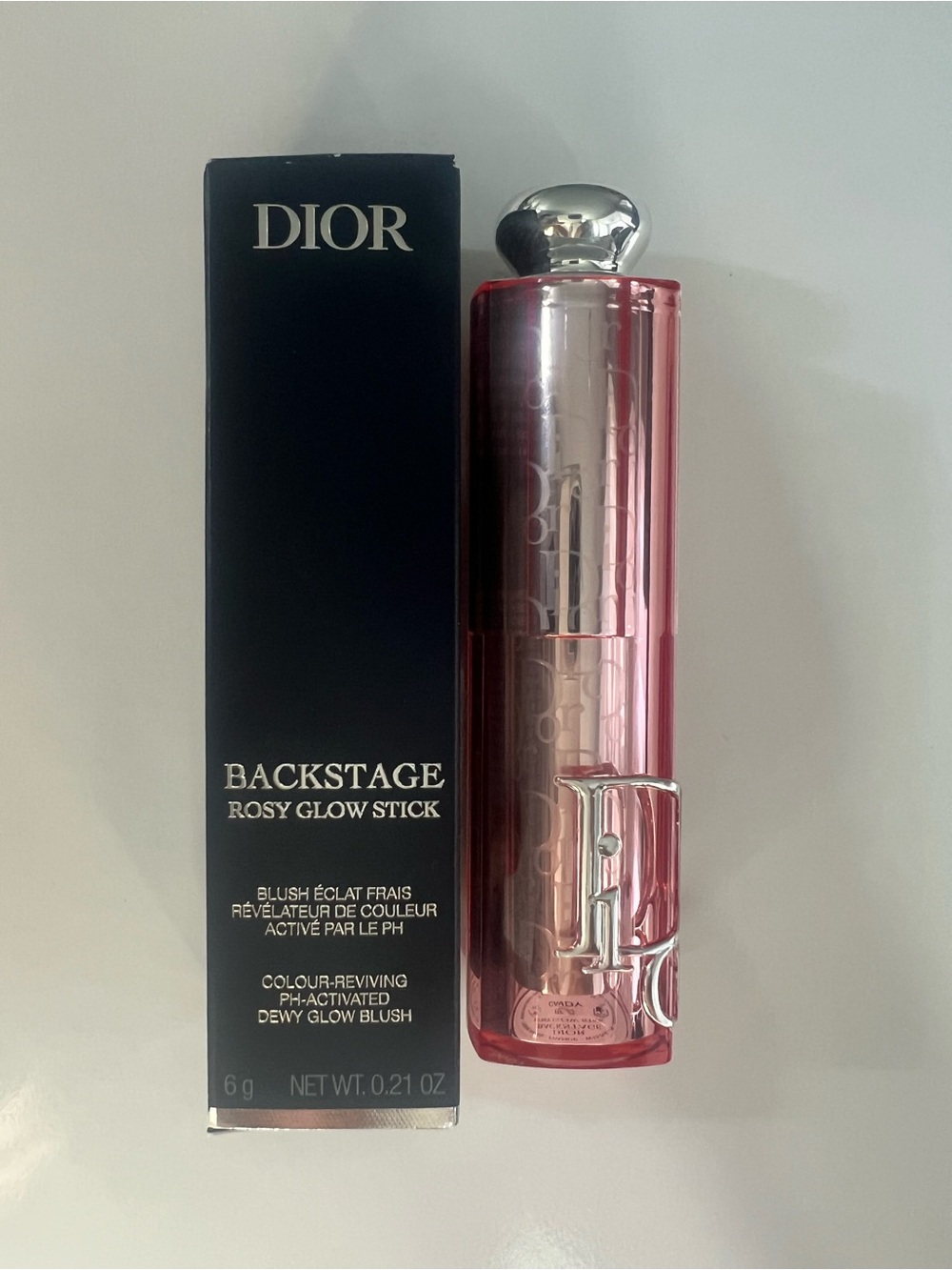 Dior Backstage Rosy Glow Stick Blush - Rose Metallic Case- Candy (077)